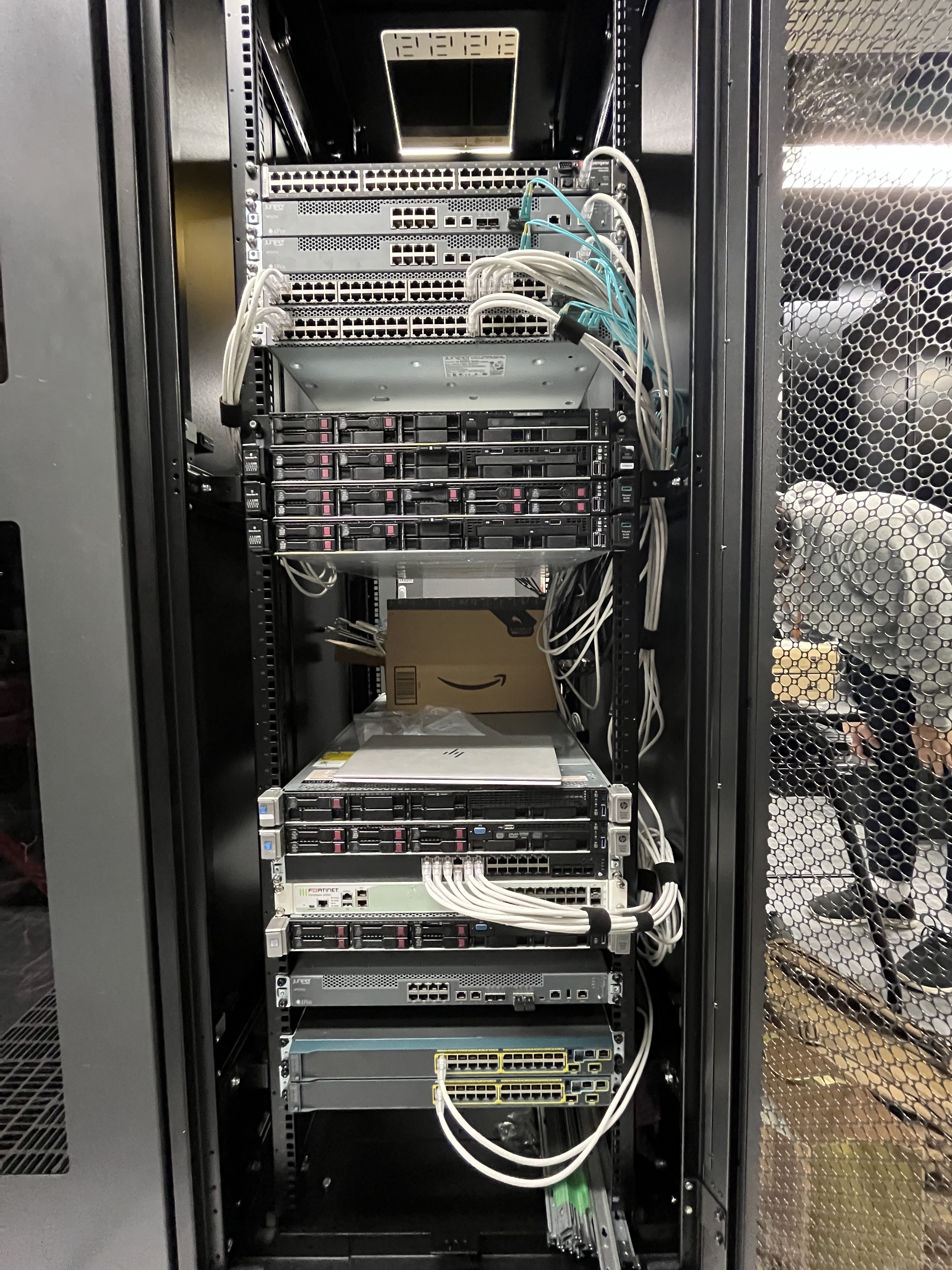Rack After Cabling
